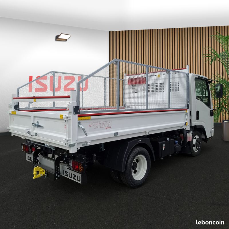 Isuzu M21 T Benne + Réhausses - Neuf et Disponible (image 2)