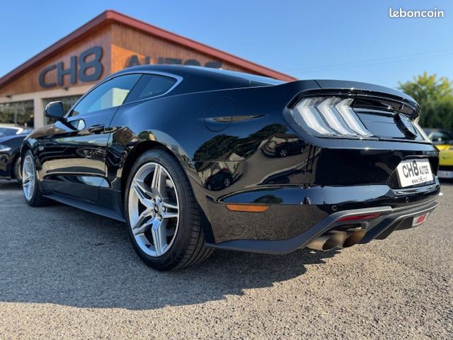 Ford mustang v8 5.0 gt fastback phase 450ch noir pack premium navigation carplay * dispo et visible sur notre parc* 43900 eur (image 5)