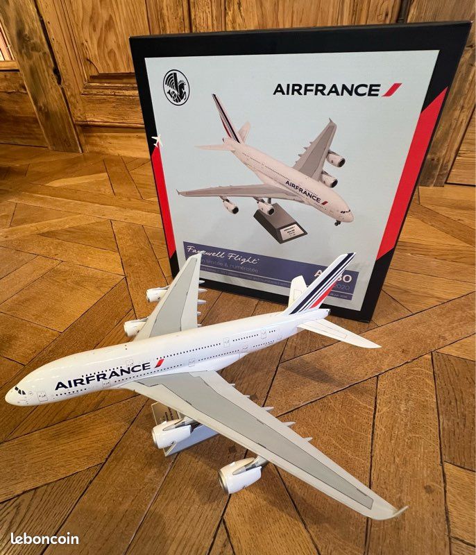 A380 Air France Maquette métal SOCATEC 1:200 - Collection A380 Air France Maquette métal SOCATEC 1:200 - Collection
