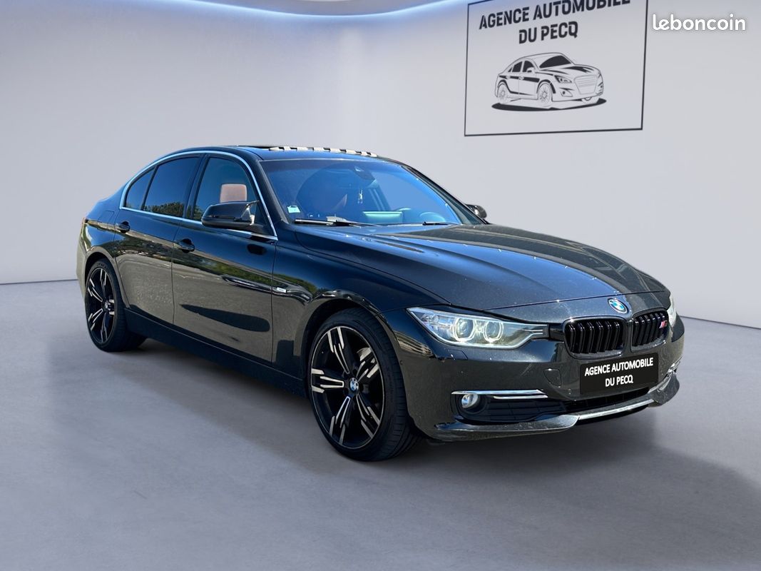 BMW SERIE 3 F30 320d 184 ch Luxury / GARANTIE 12 MOIS / STAGE 1 / ENTRETIEN COMPLET BMW / TOIT OUVRANT (image 8)
