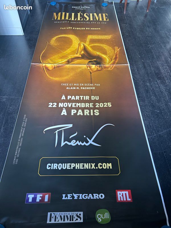 Affiche 130/350 « cirque Phénix millésime 25 ans » (image 1)