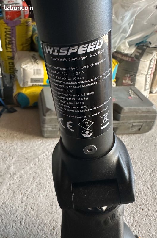 Trottinette Wispeed SUV1000 (image 4)