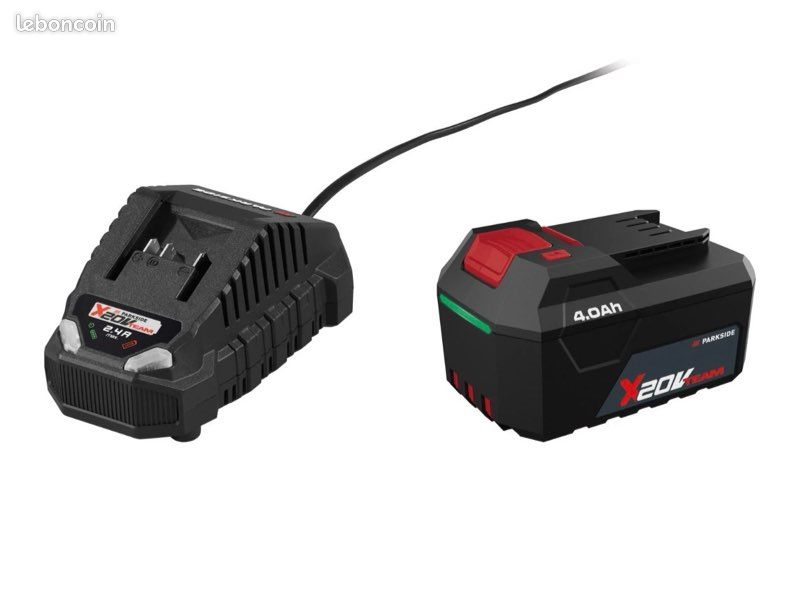 Batterie Parkside 20V 4Ah – PAP 20 B3, Neuve Sous Scellés Avec Facture Et Garantie 3 Ans