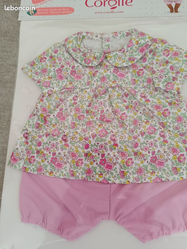 Corolle 36 cm habits bloomer pantalon blouse vetements Jeux Jouets