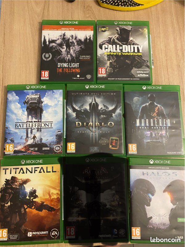 Lot jeux Xbox one (image 1)