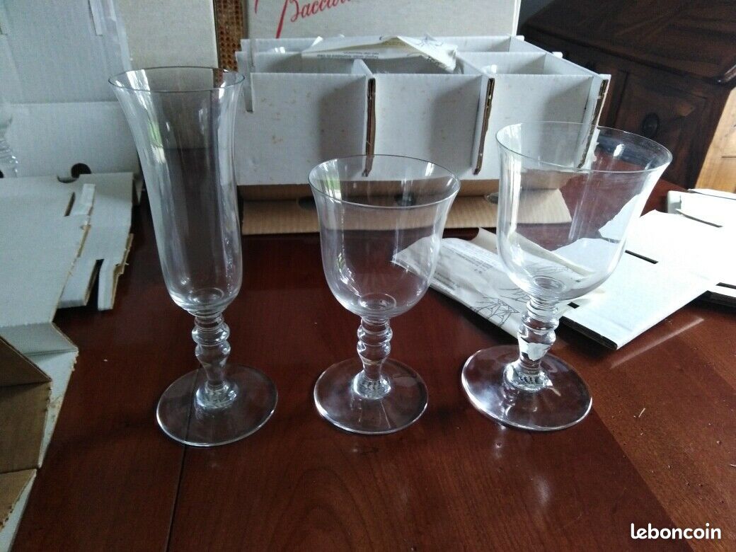 Cristal Baccarat: service de verres 37 pièces modèle VENCE (image 1)