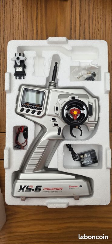 Avion RC Graupner Quirli 9576, Moteur 7713, Accessoires, Quasi Neuf, Collection