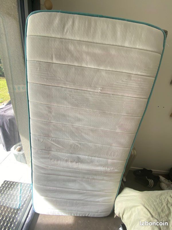 Matelas merinos 90x190 en très bon état (image 3)