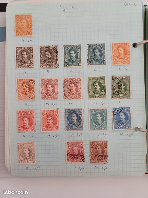Timbres du Costa Rica (image 6)