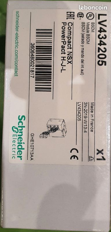 Module BSCM pour disjoncteur NSX - 24Vcc Schneider (image 2)