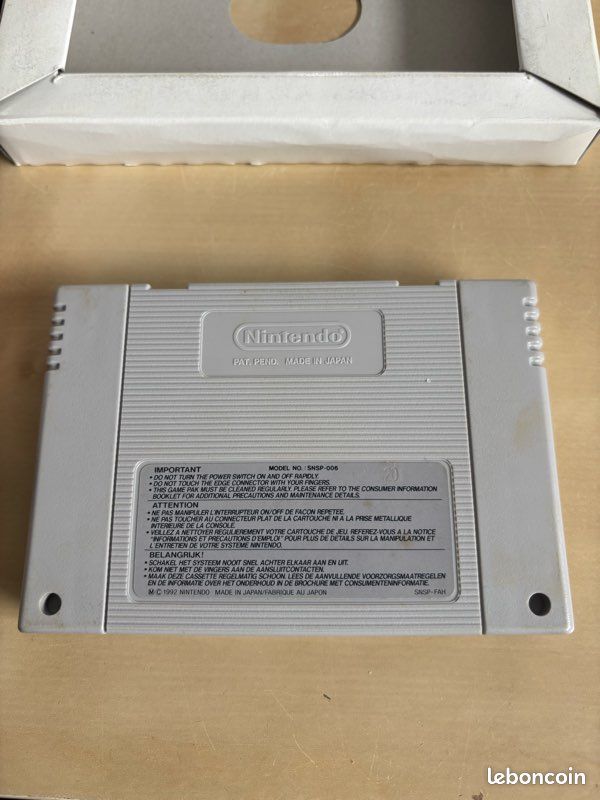 Jeu Super Nintendo Virtual Soccer (image 11)