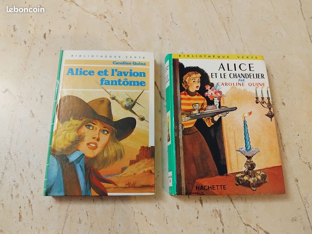 Lot de 2 livres bibliothèque verte vintage (image 1)