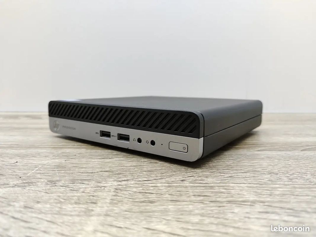 🚀 HP ProDesk 400 G4 Mini | i5-8500T (6 Cœurs) | 16Go RAM | 256Go NVMe | W11 (image 1)