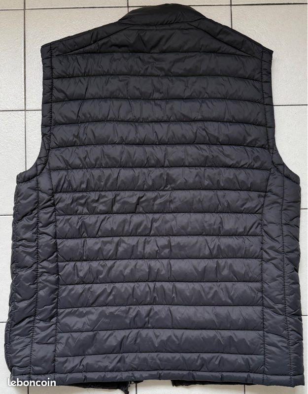 Doudoune Sans Manches ASSE Saint-Étienne - Collection Officielle Homme - Taille M - Résistante à L'Eau