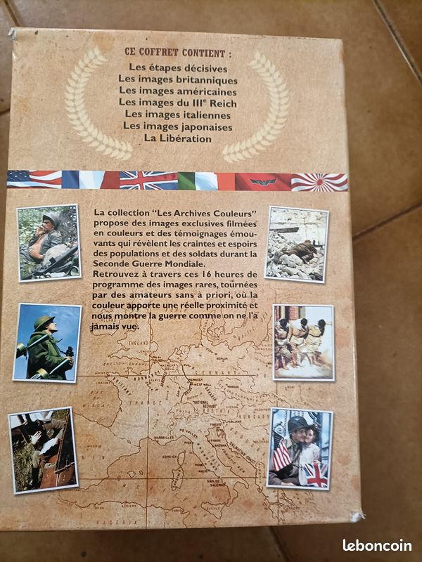 Les archives couleur de la Seconde Guerre mondiale, intégrale 8 dvd (image 2)