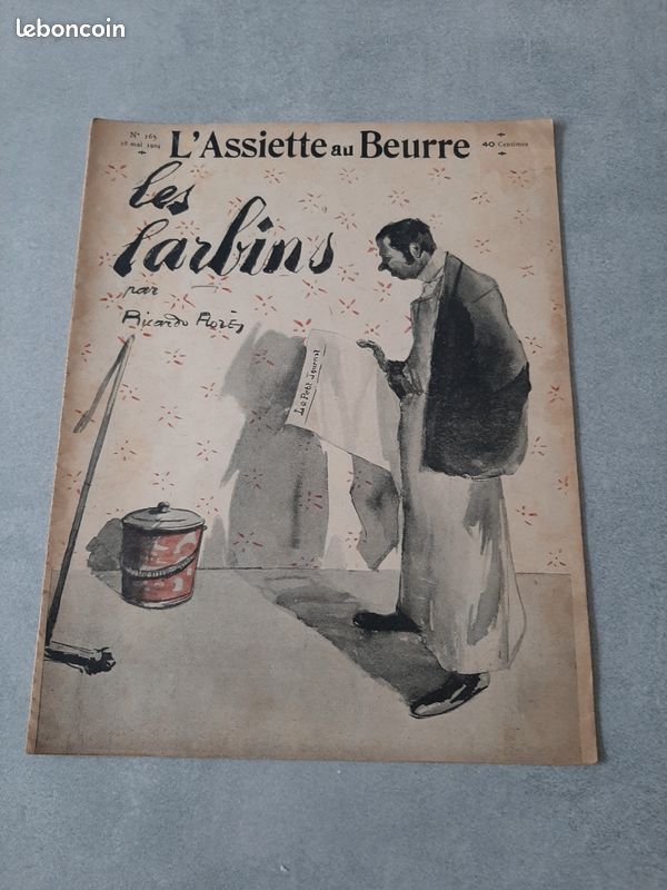 Magazine l'assiette au beurre 1904 les larbins (image 1)