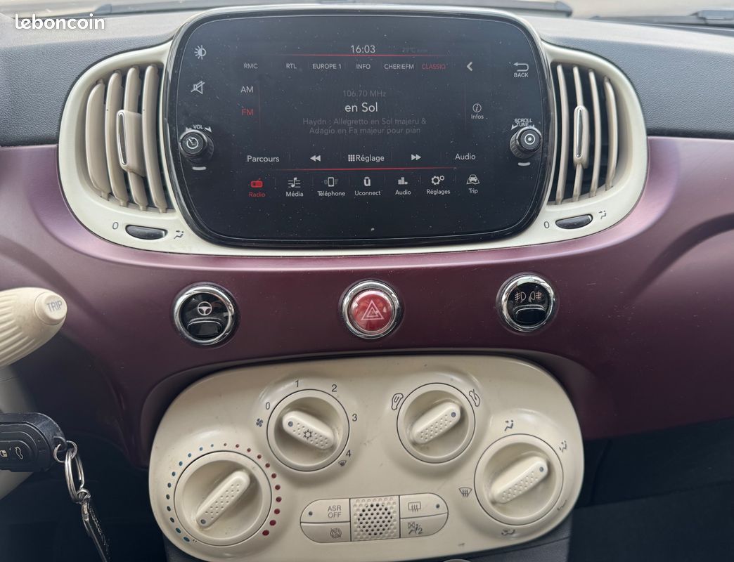Fiat 500c 1.2 70 120th dualogic bva start-stop (image 4)