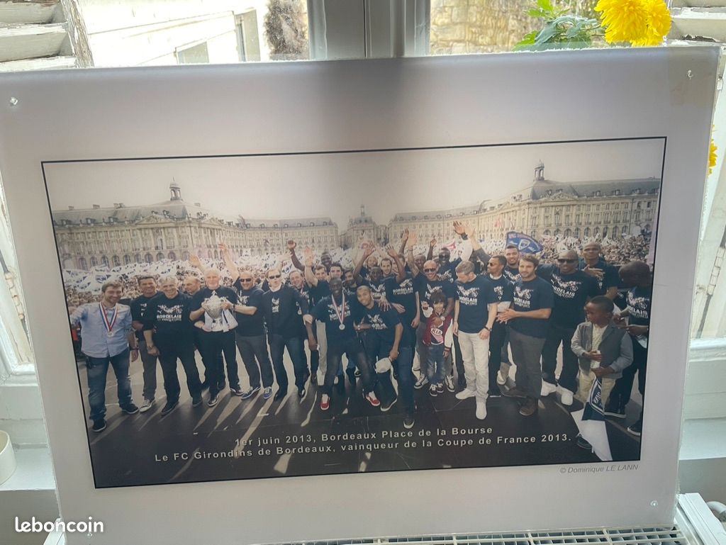 Photo décorative grand format football .Equipe des Girondins de Bordeaux (image 1)