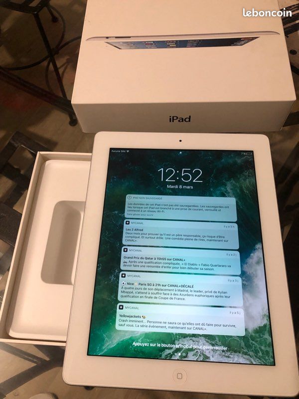 IPad Apple 32 G - Etat proche du neuf (image 1)