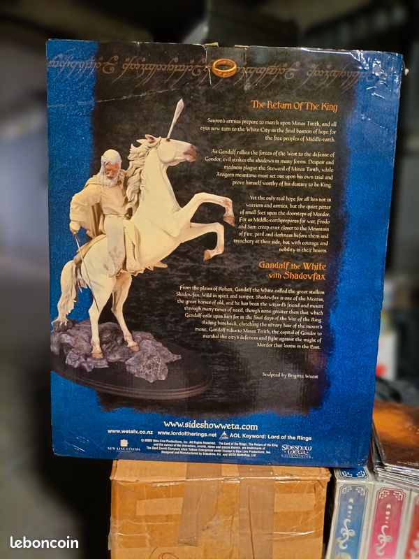 Sideshow seigneur des anneaux Gandalf (image 2)