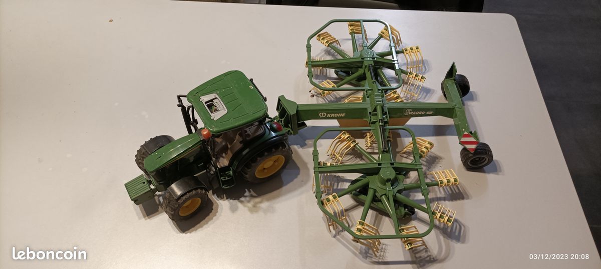Tracteur + andaineur (image 2)