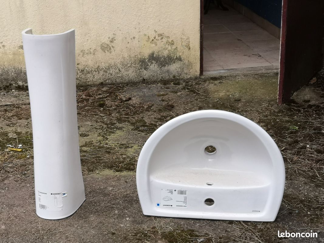 Lavabo et colonne (image 1)