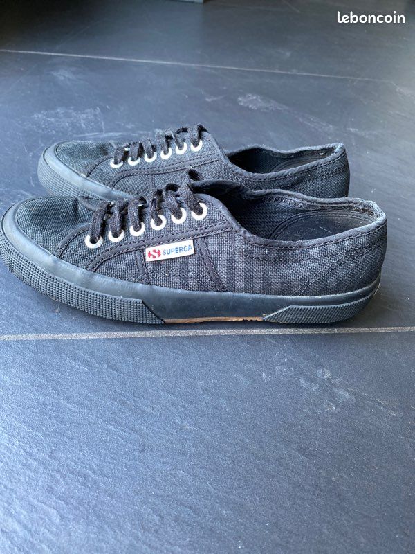 Baskets Superga 2750 Cotef Classique Femme Taille UK 3 Verte - Neuf Avec Boîte