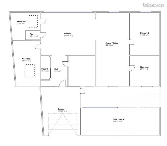 Maison a louer chalons-en-champagne - 6 pièce(s) - 122 m2 - Surfyn