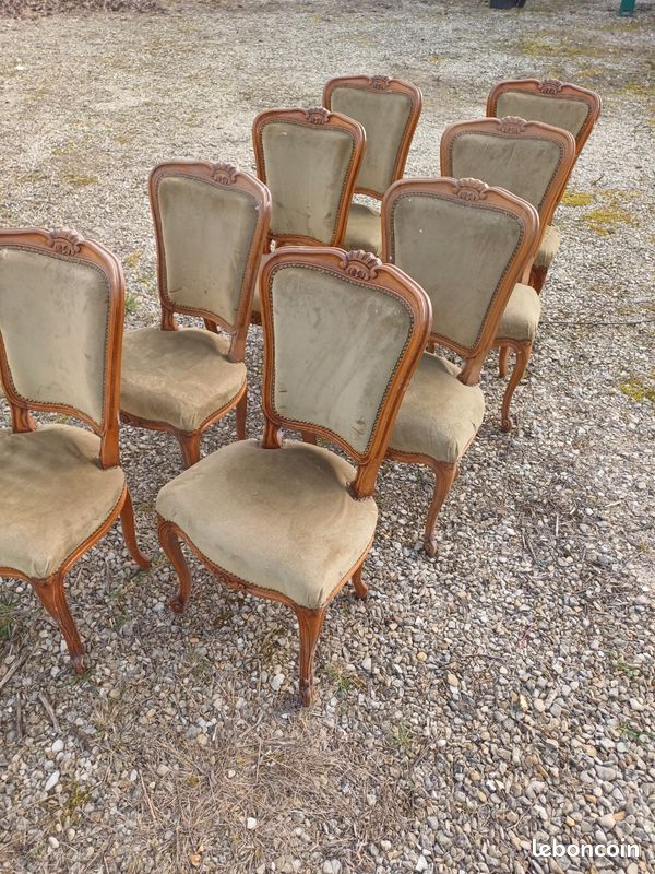 Lot de 8 chaises (image 1)