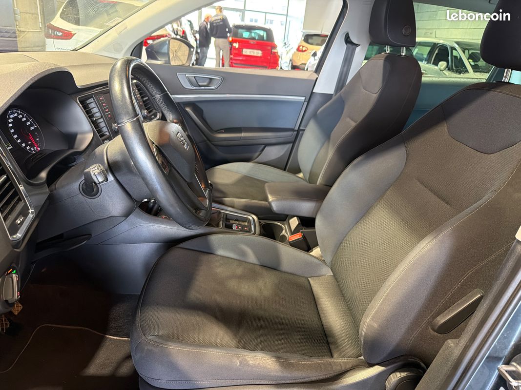 SEAT Ateca 1.6 TDI 115ch Start&Stop Style -Distribution Ok - Suivi complet - Carplay / AndroidAuto - Caméra de recul - Pneus Avants Neufs - CT Vierge - Garantie 6 mois (image 8)