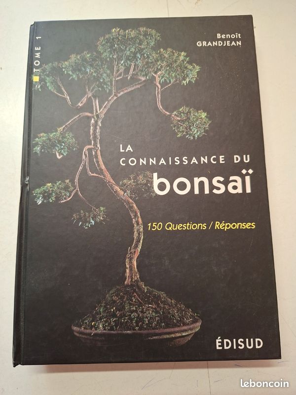 2229K: La Connaissance du Bonsaï Tome 1 Benoît Grandjean Édisud Relié (image 1)