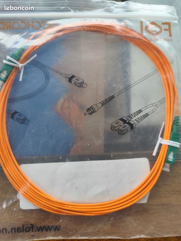 Cordon fibre optique simplex Folan (image 4)