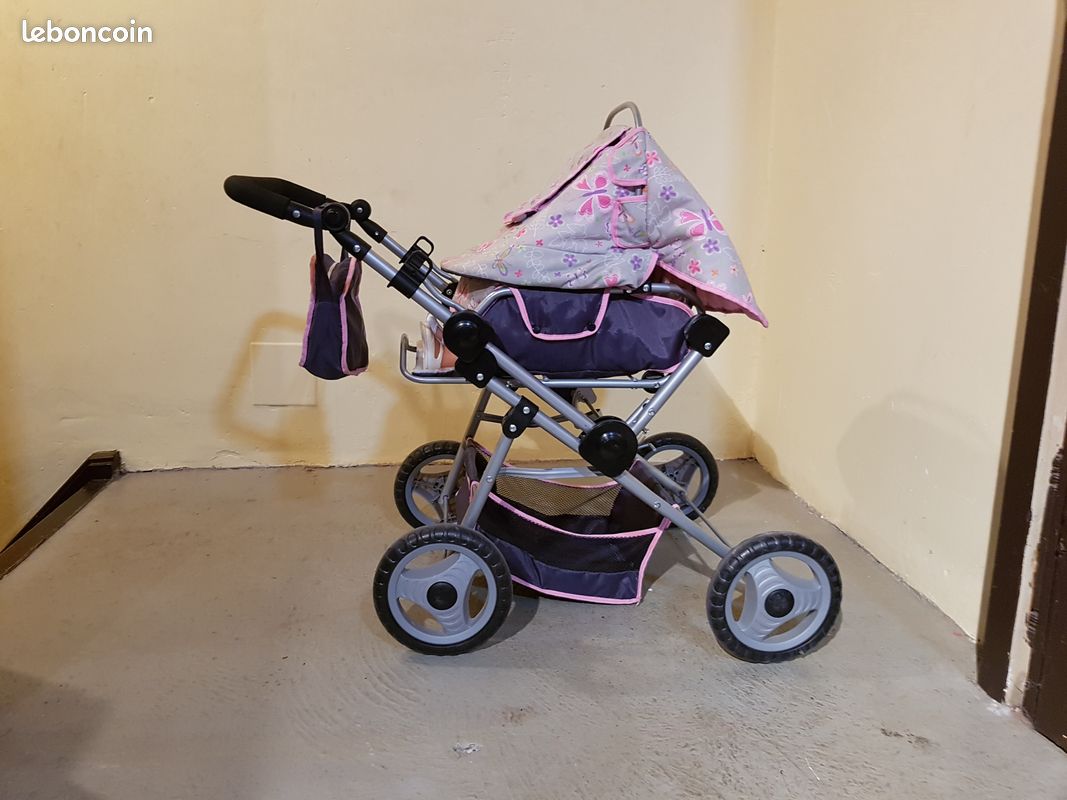Calinou - Combi poussette landau pour poupée (image 1)