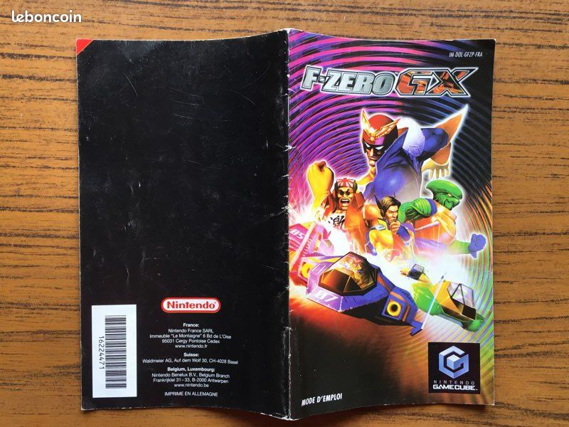 JEU F-ZERO GX sur Nintendo Gamecube - Avec mode demploi - Version