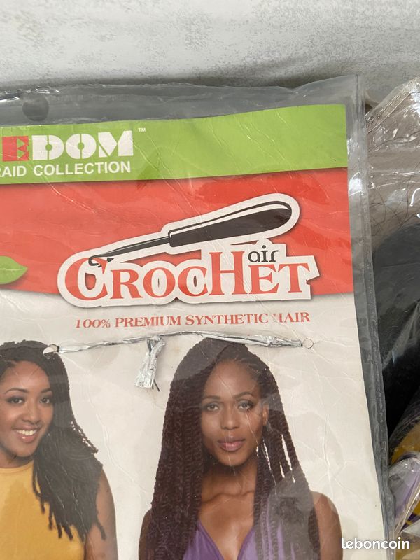 Mèches pour coiffure afro rasta (image 2)