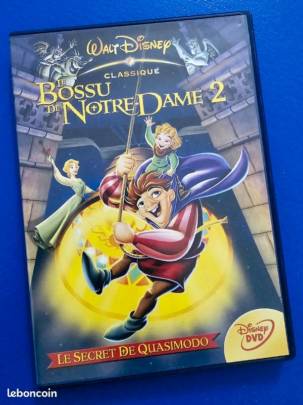 Le Bossu De Notre Dame 2 : Le Secret De Quasimodo - DVD Disney N°62 ...