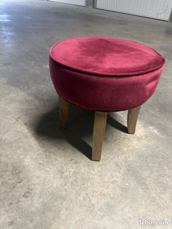 Tabouret Bordeaux (image 2)
