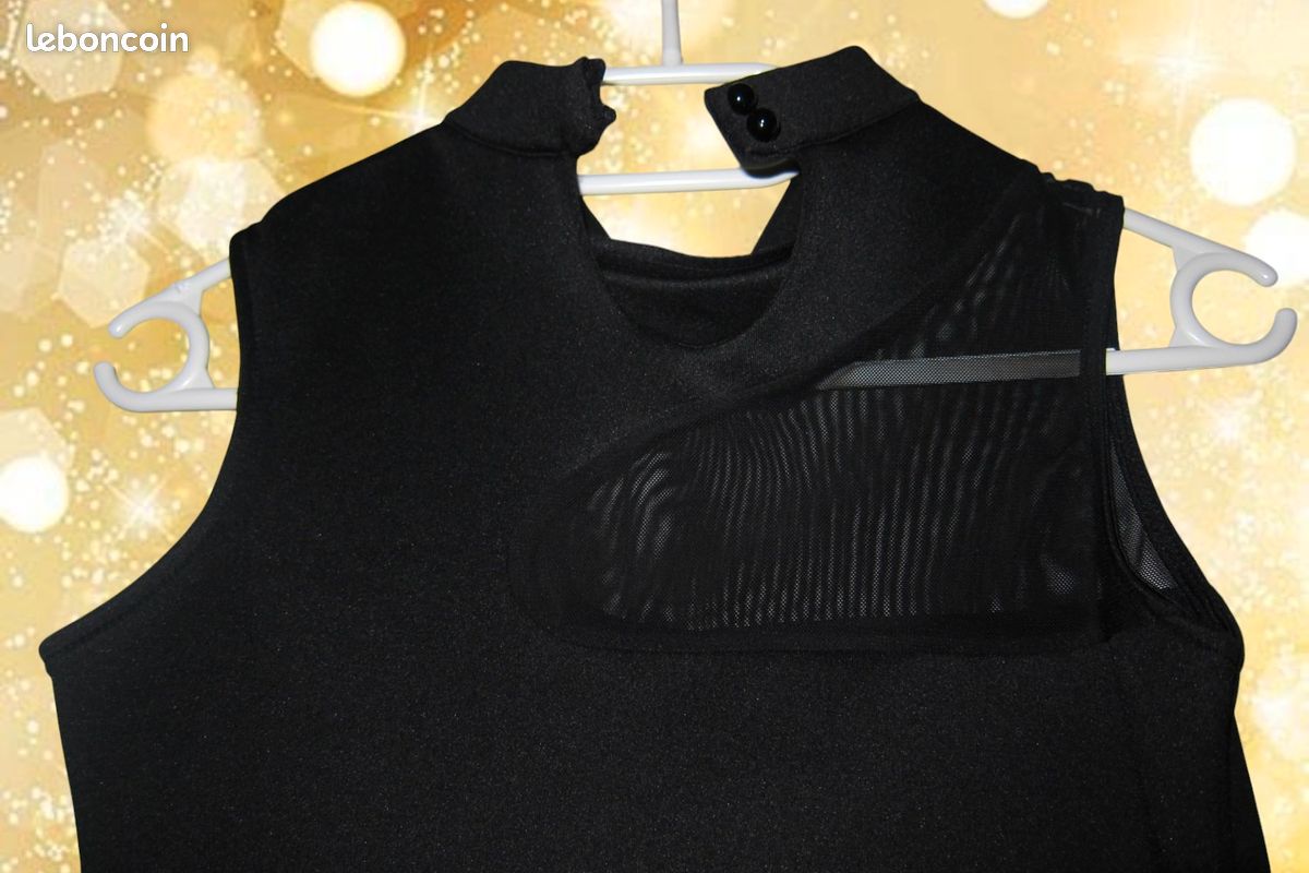 Robe courte noir/doré 36 (image 10)