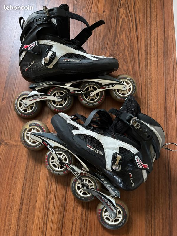 Rollers Fila Nordic Trainer Carbon – Taille 44 – Très bon état (image 2)