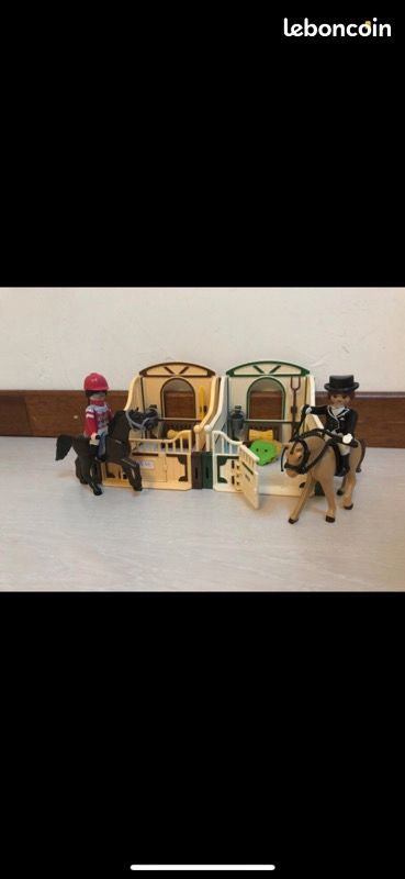 Lot box chevaux Playmobil (image 1)