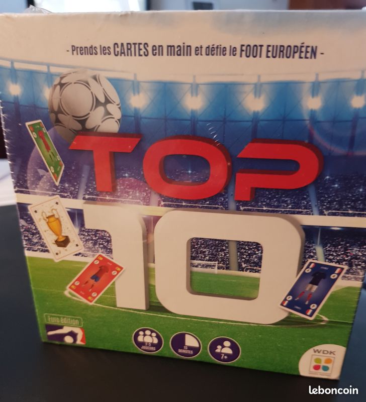 Jeu cartes foot -neuf (image 1)