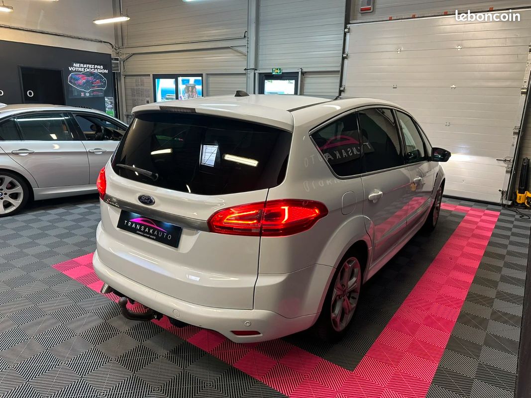 FORD S-MAX 2.0 TDCi 163 ch Sport Platinium - TOIT PANORAMIQUE / EMBRAYAGE DISTRIBUTION OK / CARDANS NEUF (image 5)