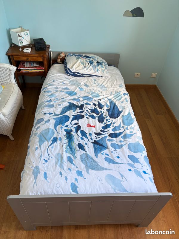 Matelas bultex + lit (image 3)