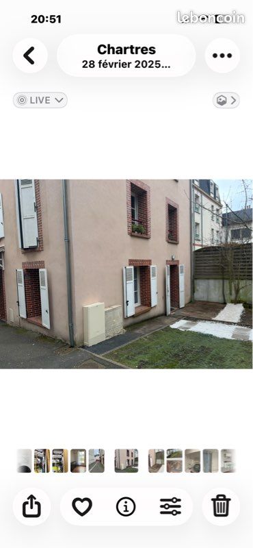 Appartement 1 pièce 26 m² · à Chartres · 26 m² · 480 €/mois
