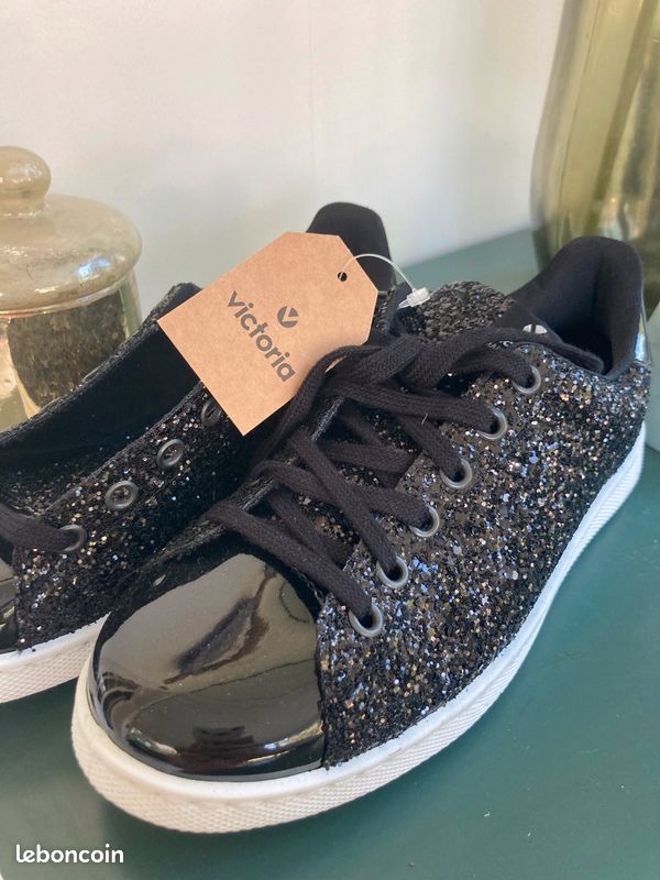 Basket Victoria Femme Paillette Basket Victoria Femme Paillette