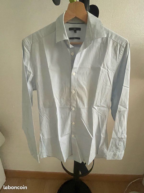 Chemise bleu clair Jules (image 1)