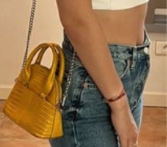 Sac Bowling Sac Orange Zara Small Leather Bowling Bag Bel-air