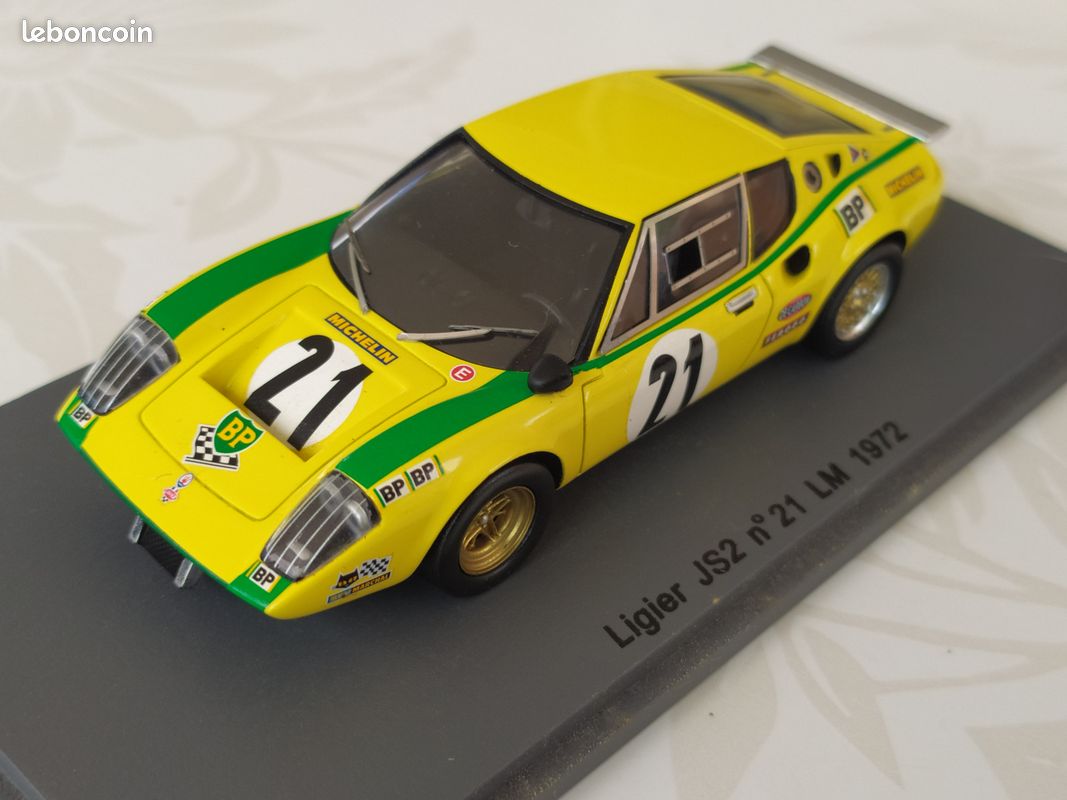 spark 1/43 S5130 LIGIER JS P2 - HPD #49 MICHAEL SHANK RACING 24h LE MANS 2016 John Pew / Oswaldo Negri Jr. / Laurens Vanthoor #Ligier #HPD
