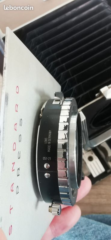 Planchette Porte-objectif Encastrée Linhof Technika – Trou Décalé 34 Mm – #G144