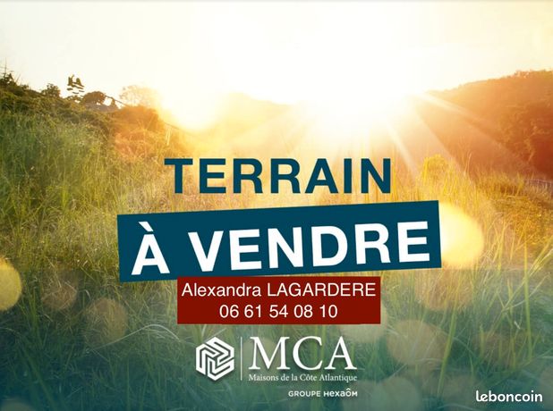 Terrain 1 100 m² Bouglon